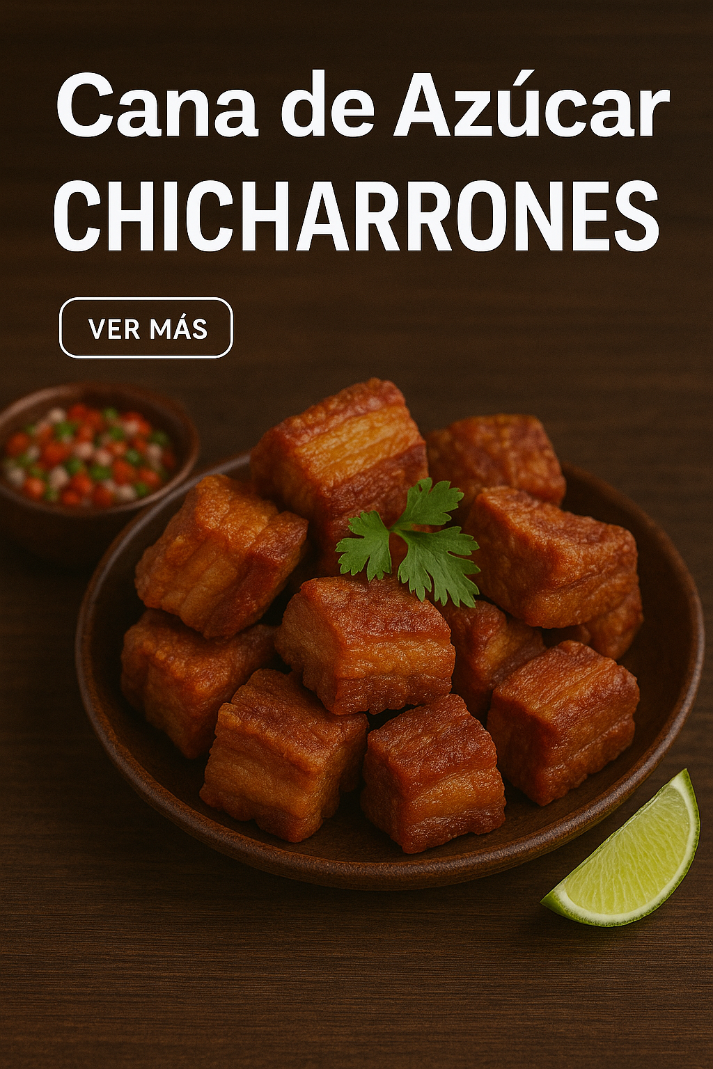 Chicharrón con Papa o Arepa
